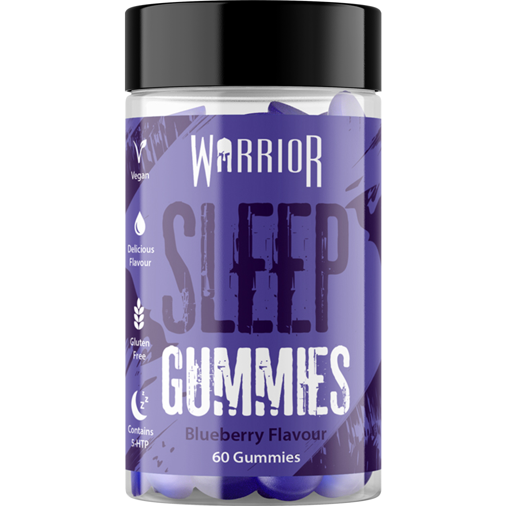 Warrior Sleep Supplement Gummies 60 Blueberry Gummies