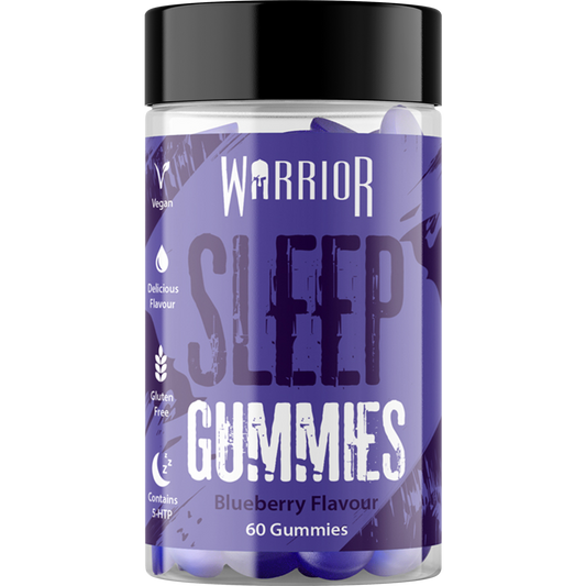 Warrior Sleep Supplement Gummies 60 Blueberry Gummies