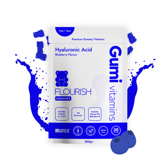 Gumi Vitamins FLOURISH Hyaluronic Acid Gummies