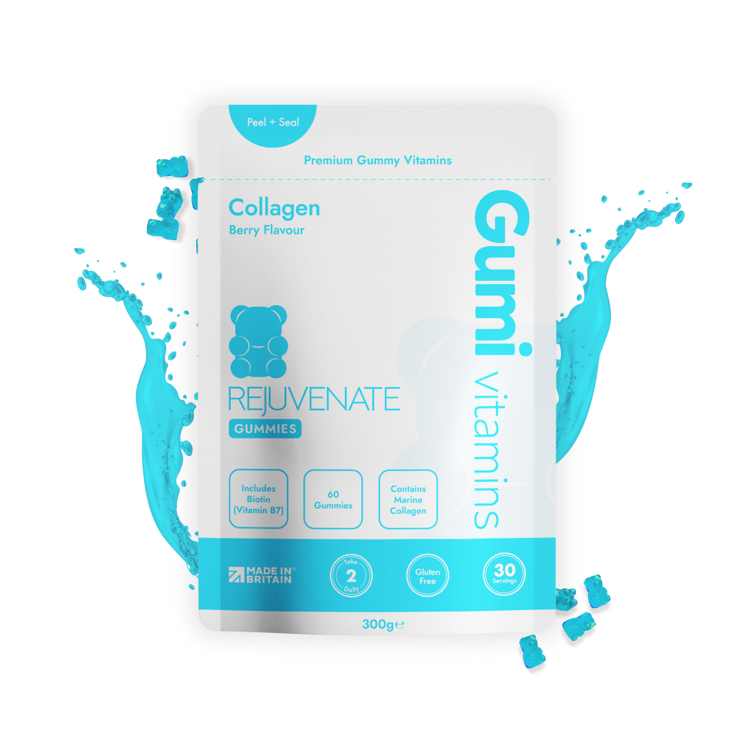 Gumi Vitamins REJUVENATE Collagen Gummies