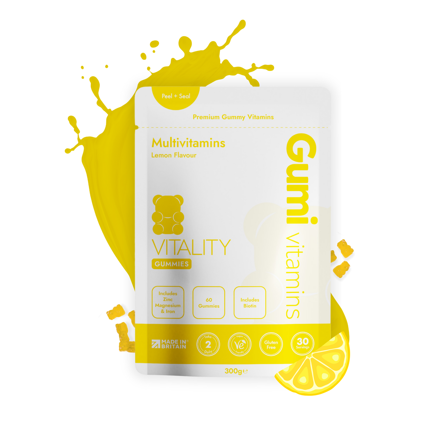 Gumi Vitamins VITALITY Multivitamin Gummies