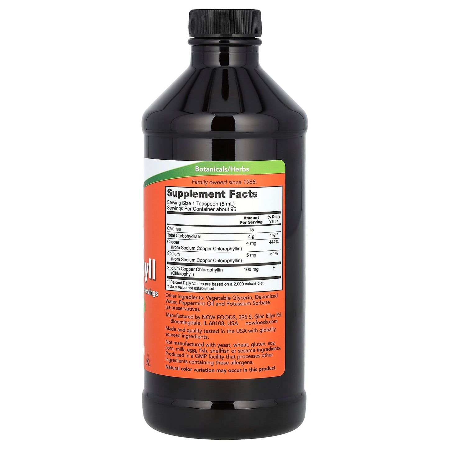 NOW Foods Chlorophyll Liquid 473 ml