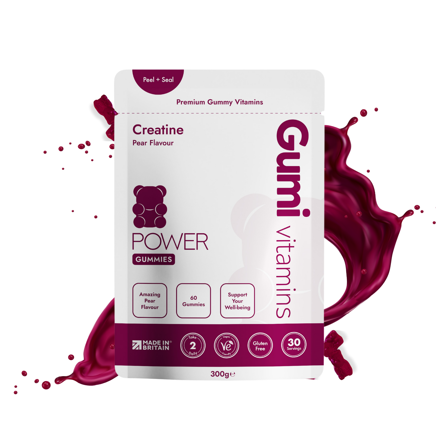 Gumi Vitamins POWER Creatine Gummies