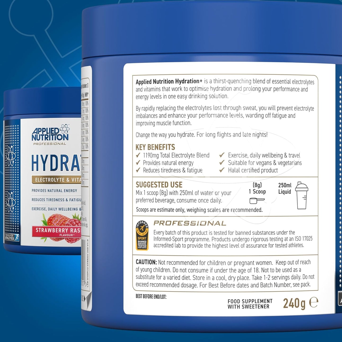 Applied Nutrition Hydration Powder 240g