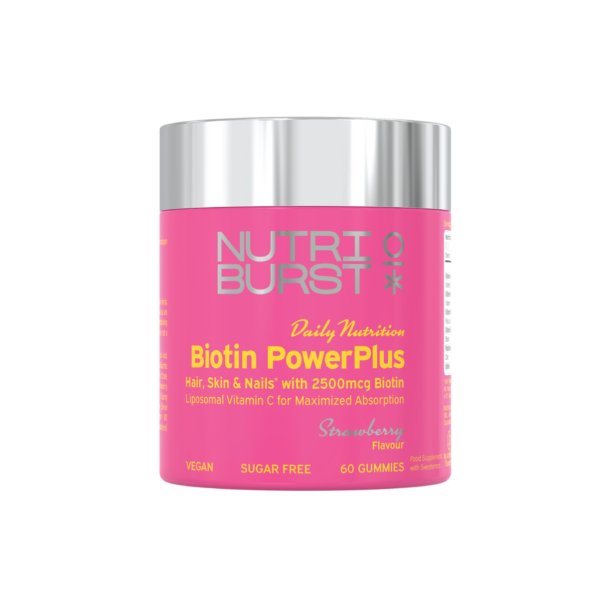 Nutriburst Biotin Powerplus 60 Gummies