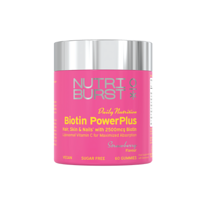 Nutriburst Biotin Powerplus 60 Gummies