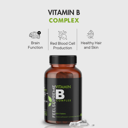 Feel Supreme Vitamin B Complex 60 Tablets