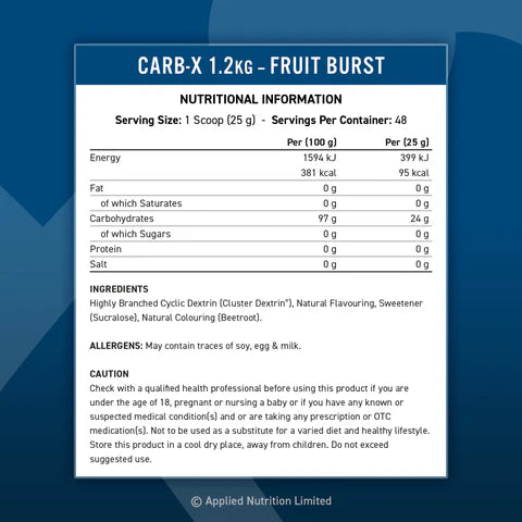 Applied Nutrition Carb X 1.2kg