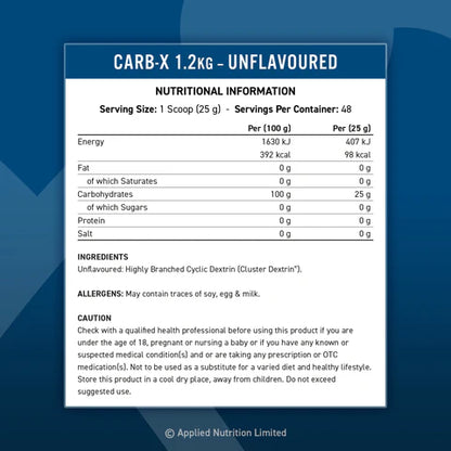 Applied Nutrition Carb X 1.2kg