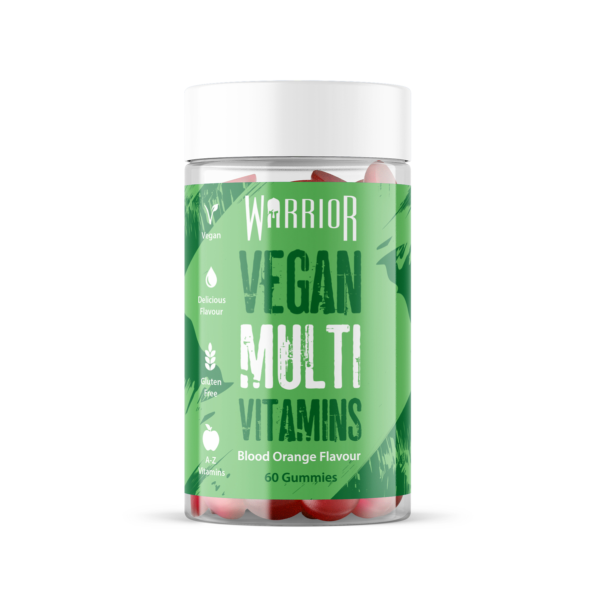 Warrior Vegan Multi Vitamin Gummies 60 Orange Flavour Gummies