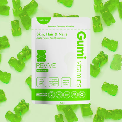 Gumi Vitamins REVIVE Skin, Hair & Nails Gummies