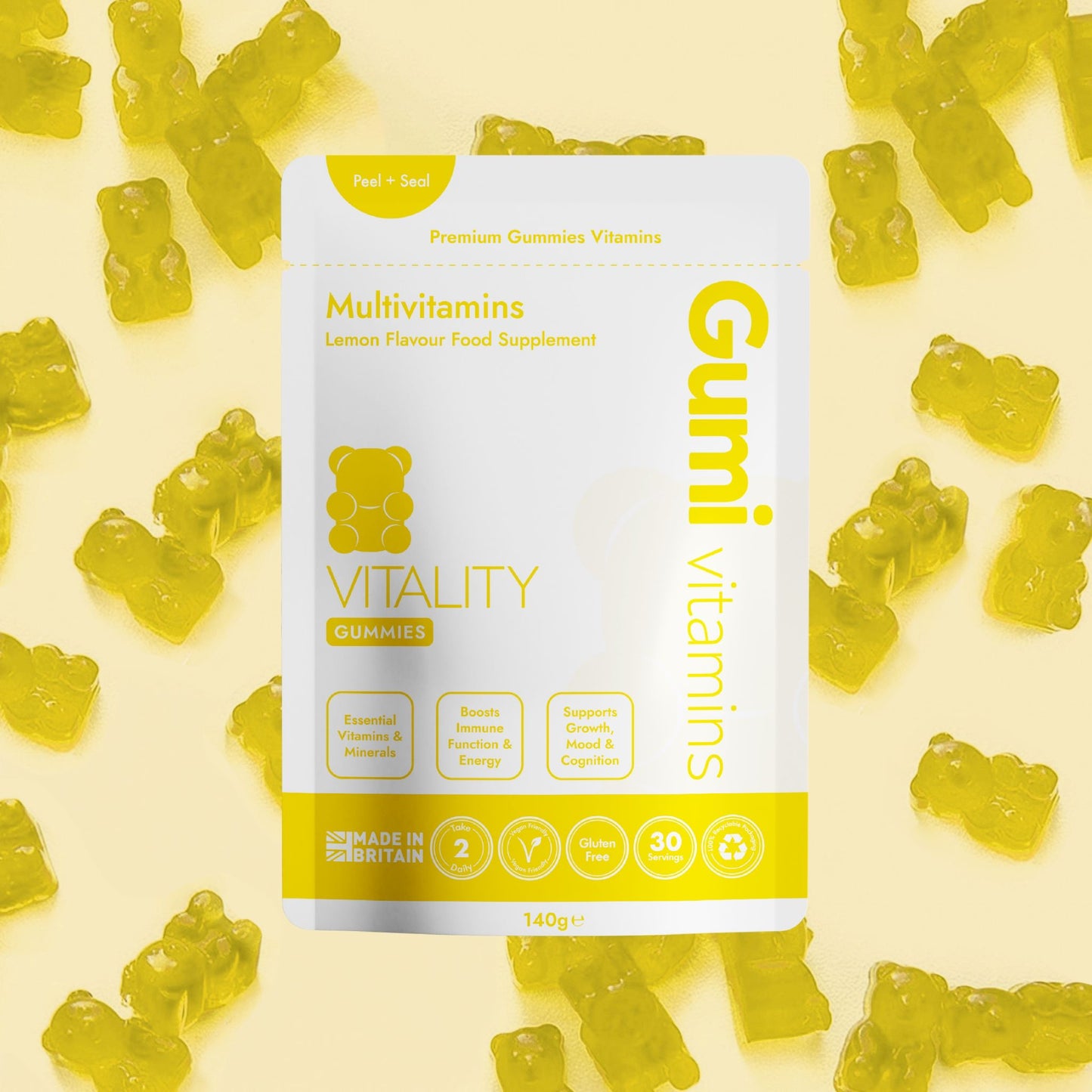 Gumi Vitamins VITALITY Multivitamin Gummies