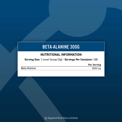 Applied Nutrition Beta-Alanine 300g - Premium Performance Amino Acid