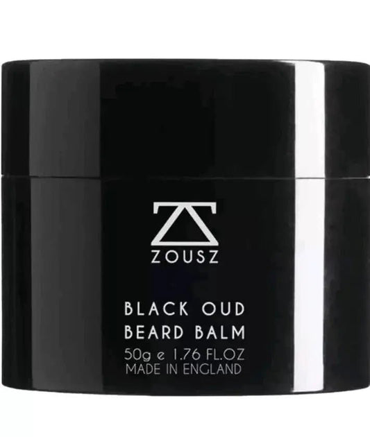 Zousz Oud Black Beard Balm 50g - Balm - Faithful Nutrition