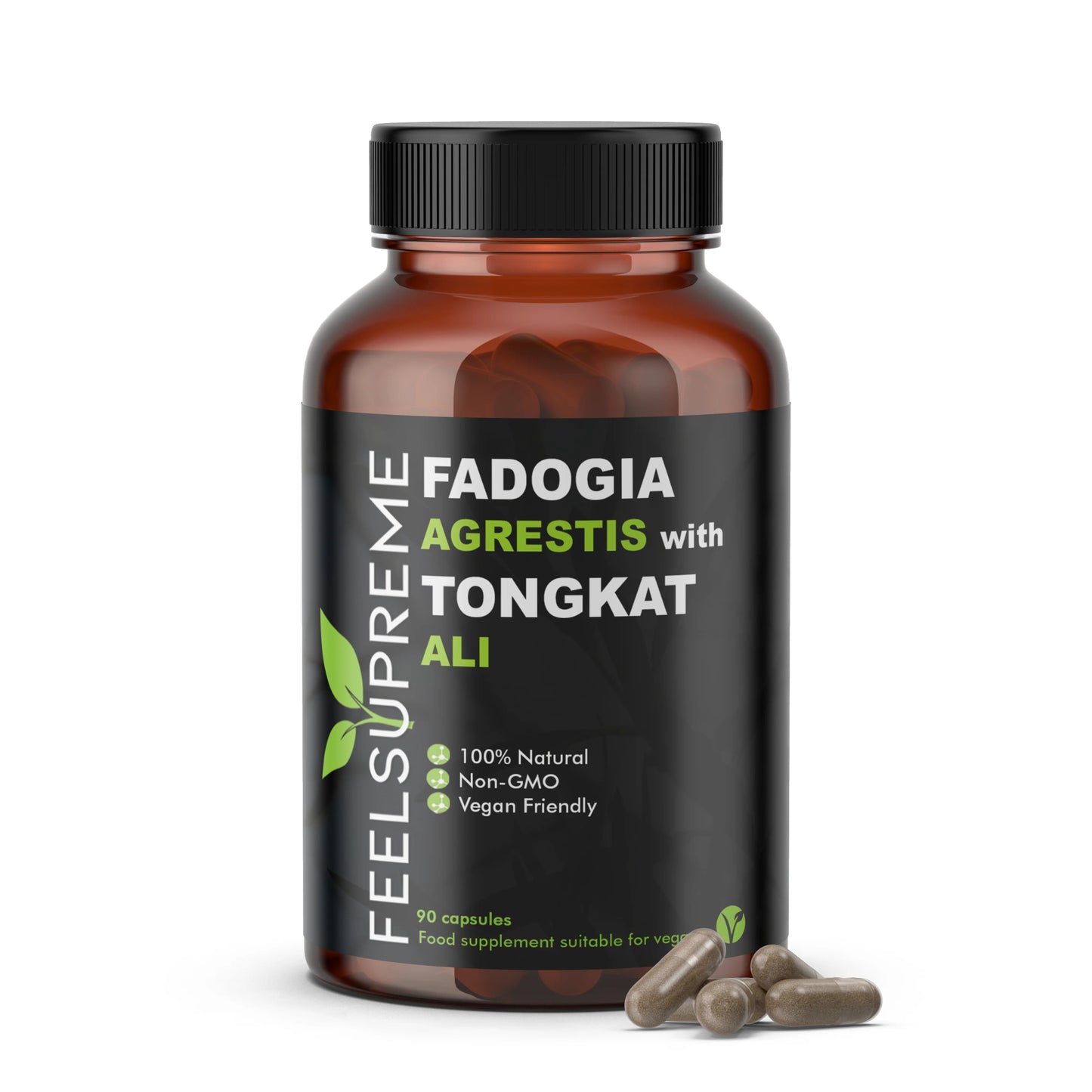 Feel Supreme Tongkat Ali with Fadogia Agrestis - Faithful Nutrition