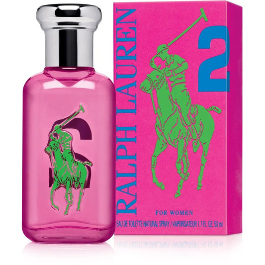 Ralph Lauren Big Pony Collection 2 - Pink for Women 50ml EDT Spray - Faithful Nutrition