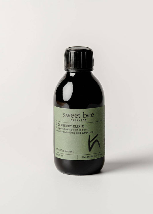 Sweet Bee Organics Winter Wellness Elderberry Elixir - 200ml - Liquid - Faithful Nutrition