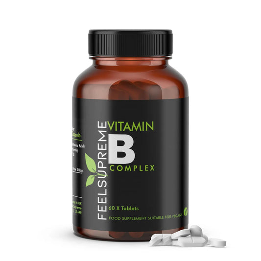 Feel Supreme Vitamin B Complex 60 Tablets - Tablets - Faithful Nutrition