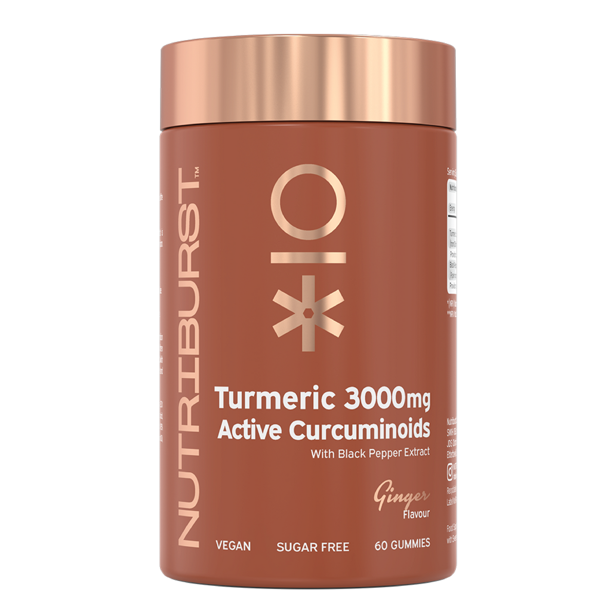 Nutriburst Turmeric 3000mg 60 Gummies