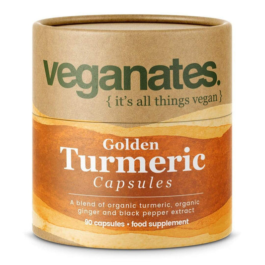 Veganates Organic Vegan Turmeric Curcumin & Ginger Supplement with Black Pepper - Faithful Nutrition